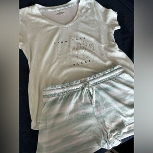 Light blue pajama set